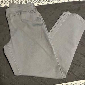Gray Pull on Dress Pants